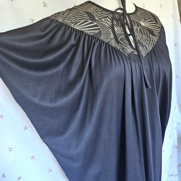 Size S to Plus Vintage 1980s Miss Melodee Caftan Dress - Picture 6 of 11